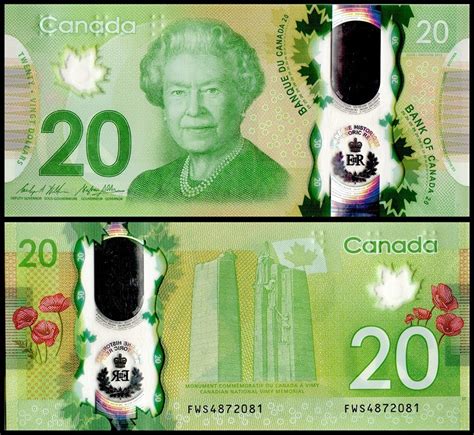 canada 20 dollar